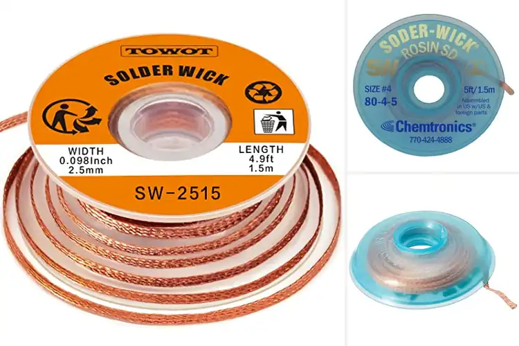 Detailed view of Best 5 Foot Desoldering Wick