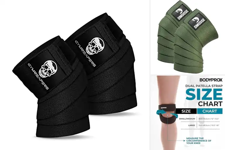 Detailed view of Best Adjustable Knee Straps for Gym