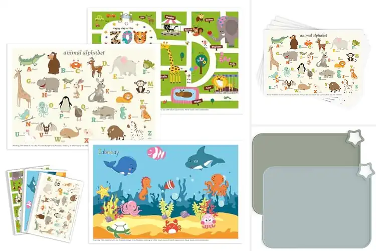 Detailed view of Best Baby Placemats: Mess-Free Meals