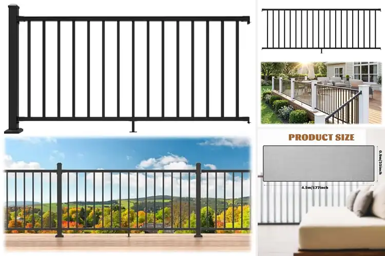 Detailed view of Best Balcony Railings