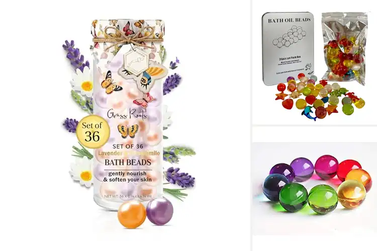 Detailed view of Best Bath Oil Beads for Aromatherapy