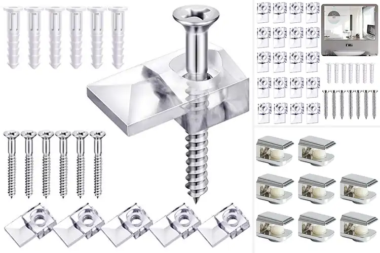 Detailed view of Best Bathroom Glass Clips