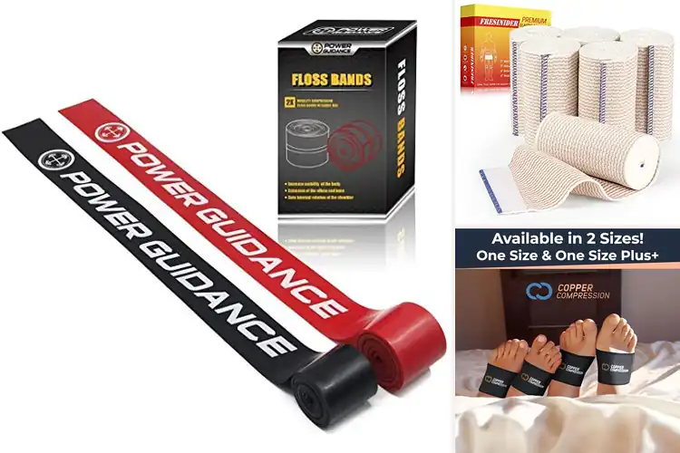 Detailed view of Best Compression Bands for Faster Recovery & Pain Relief
