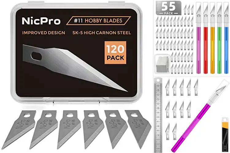 Detailed view of Best Craft Blades: Sharp, Durable, Flawless Cuts Every Time