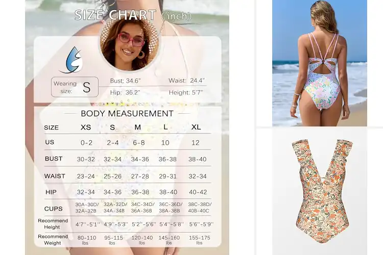 Detailed view of Best Cute Print One Piece