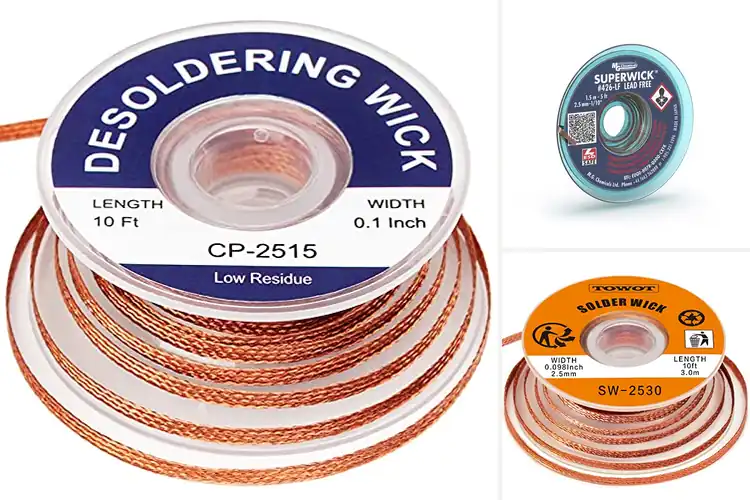Detailed view of Best Desoldering Braid For Fine Work