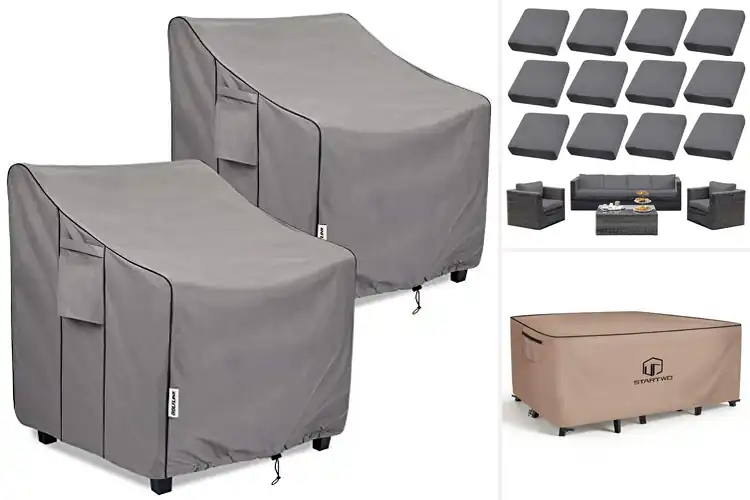 Detailed view of Best Elastic Hem Patio Covers