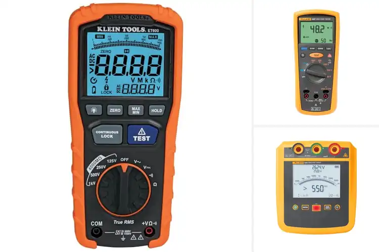 Detailed view of Best Electrical Insulation Testers