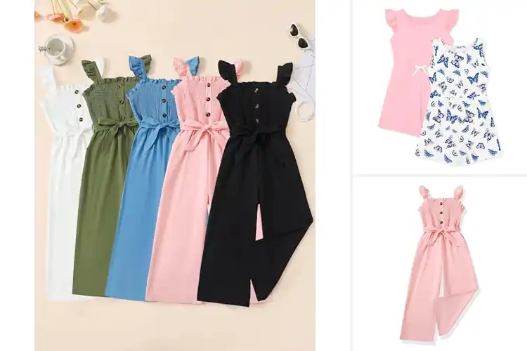 Detailed view of Best Girls’ One-Piece Outfits for Stylish Playdates