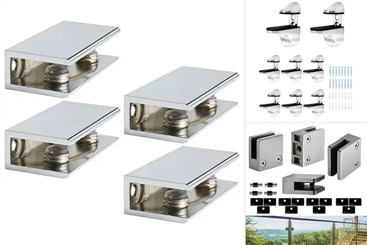Detailed view of Best Glass Brackets