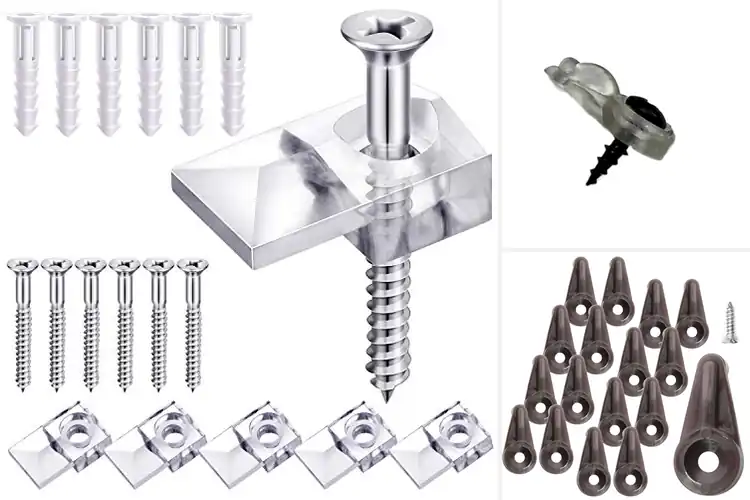 Detailed view of Best Glass Mounting Clips: Top 10 Picks for Your Project