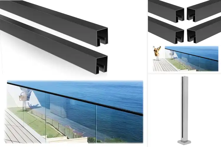 Detailed view of Best Glass Railings Applications