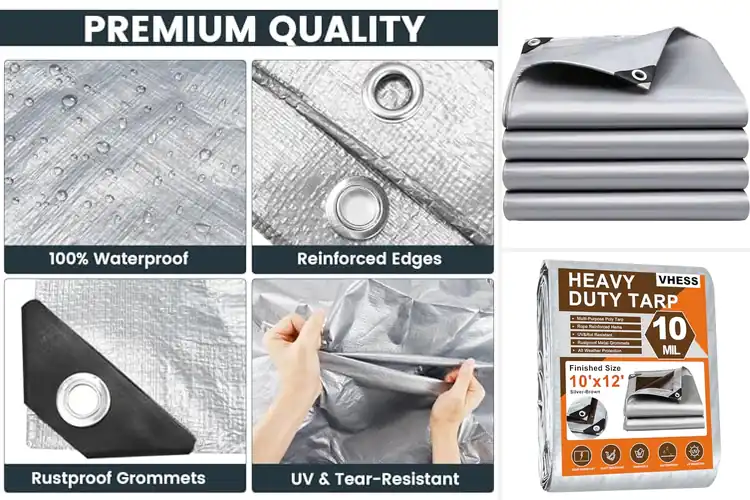 Detailed view of Best Heavy Duty Covers: Ultimate All-Weather Protection