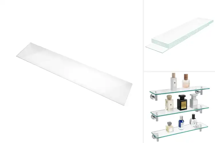 Detailed view of Best Heavy-Duty Glass Shelves