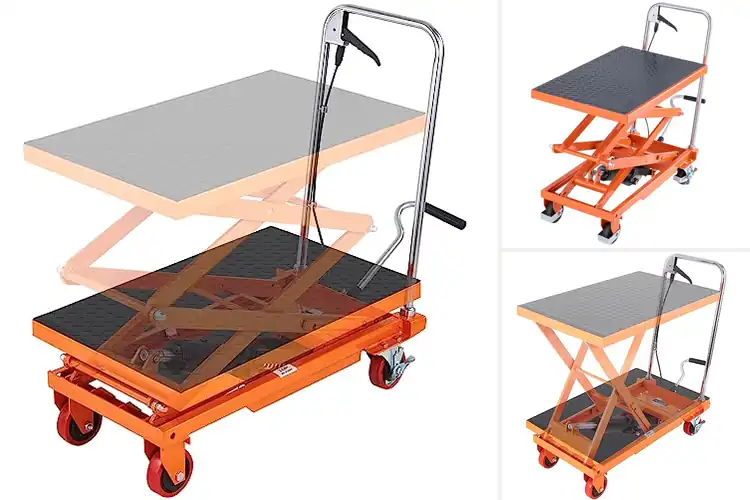 Detailed view of Best Hydraulic Lift Tables