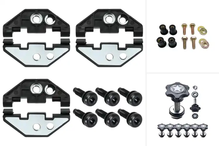 Detailed view of Best Jeep Mounting Hardware Sets