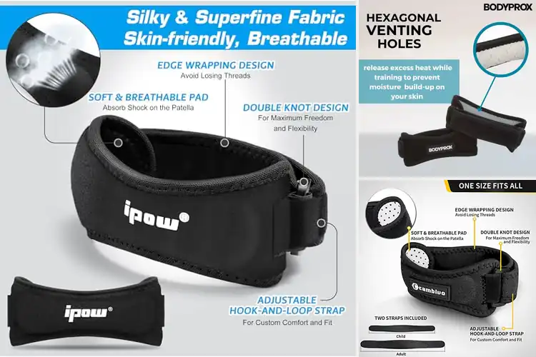 Detailed view of Best Knee Stabilizer Straps: Top Picks for Support & Comfort