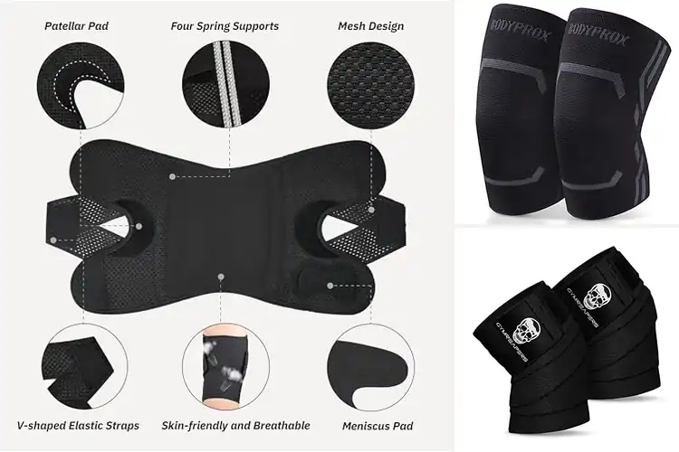 Detailed view of Best Knee Wraps For Men And Women