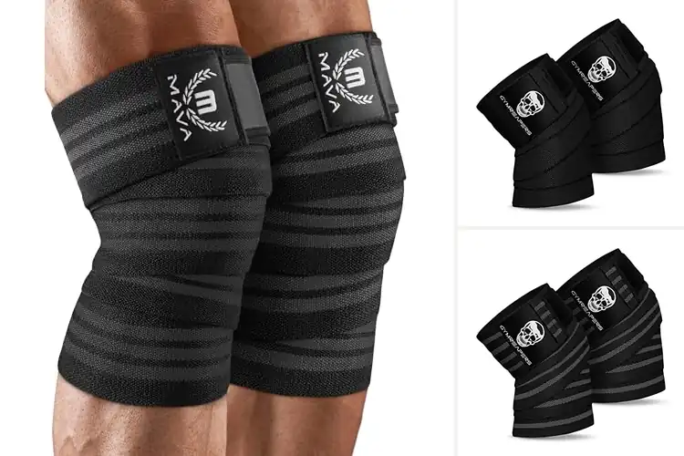 Detailed view of Best Knee Wraps