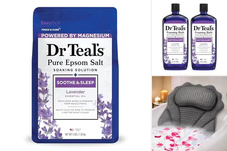 Detailed view of Best Lavender Bath Products