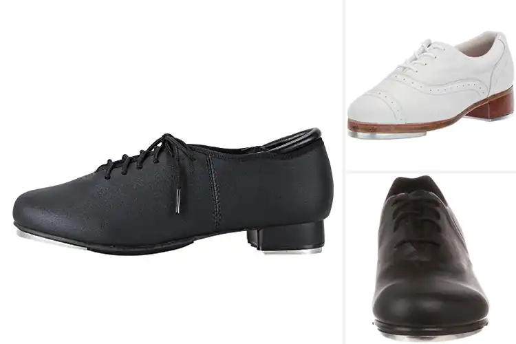 Detailed view of Best Leather Tap Shoes