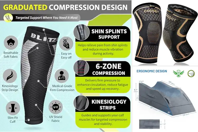 Detailed view of Best Leg Supports: Top 10 Picks for Comfort & Recovery