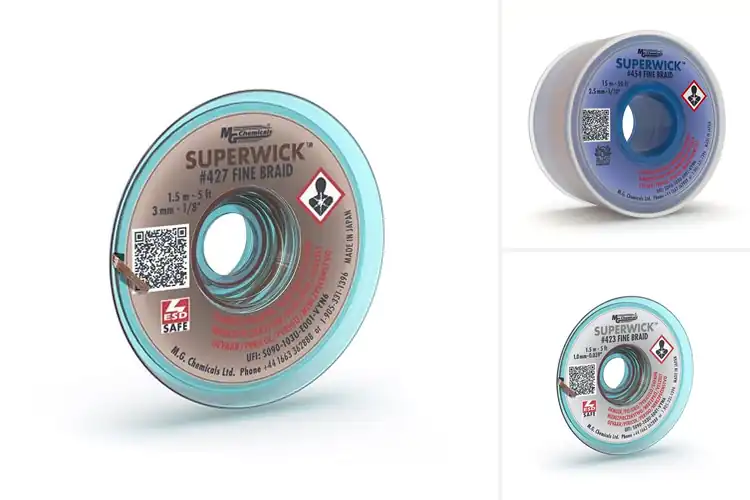 Detailed view of Best Mil-Spec Flux Desoldering Wick