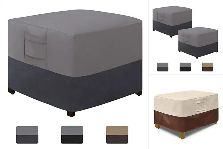 Detailed view of Best Outdoor Ottoman Covers
