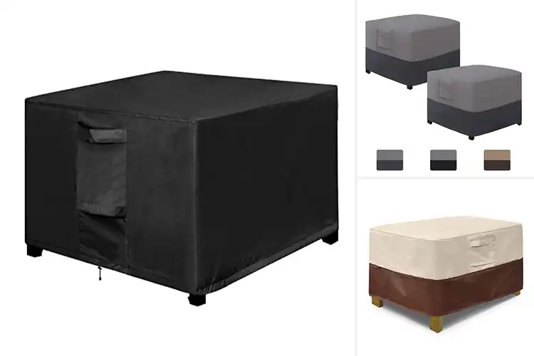 Detailed view of Best Patio Ottoman Covers