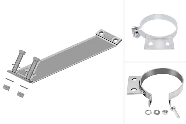 Detailed view of Best Polished Chrome Clamps