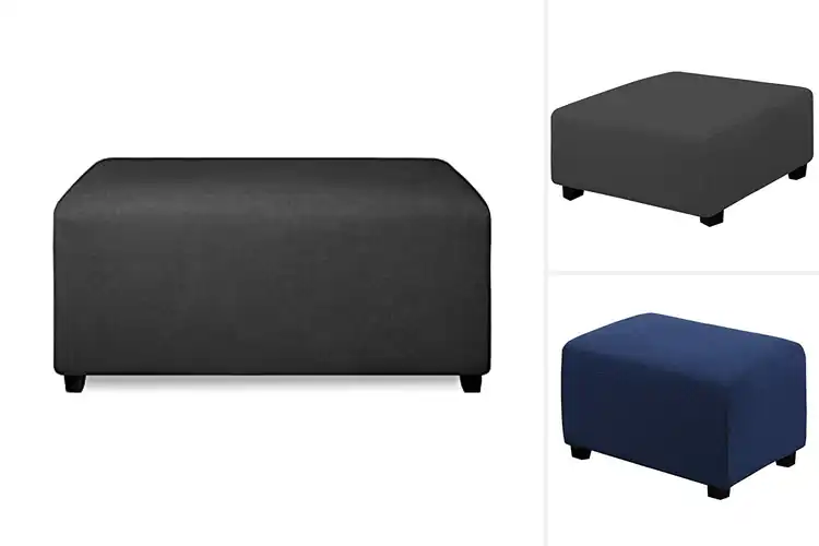 Detailed view of Best Polyester Ottoman Covers