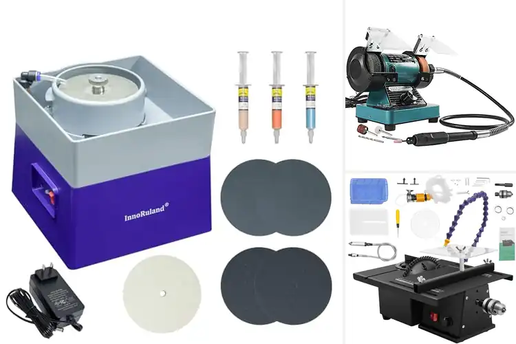 Detailed view of Best Portable Rock Polishers: Transform Stones with Ease