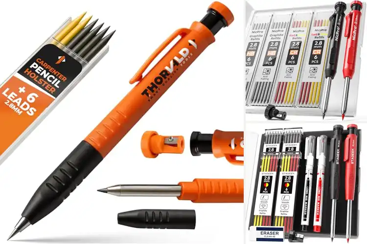 Detailed view of Best Precision Carpenter Pencils