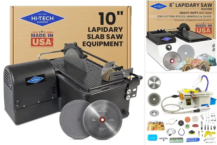 Detailed view of Best Professional Lapidary Equipment