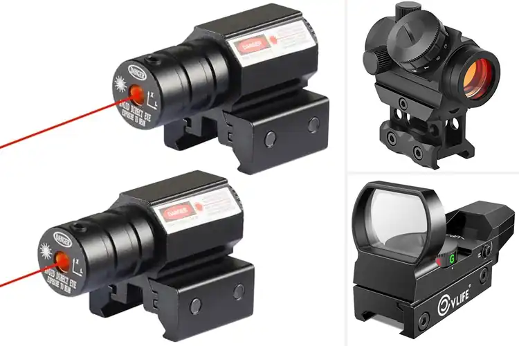 Detailed view of Best Red Dot Sights For Precision Shooting