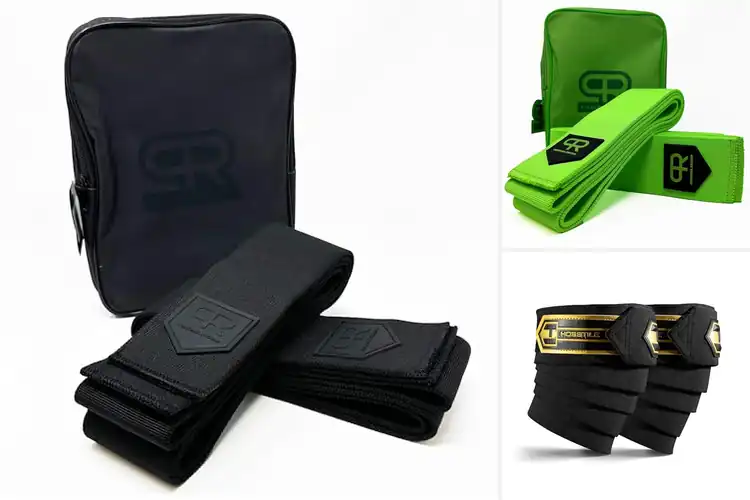 Detailed view of Best Reinforced Stitching Knee Wraps