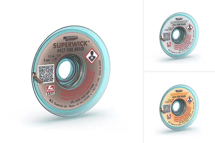 Detailed view of Best RMA Flux Wicks