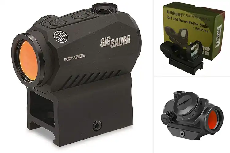 Detailed view of Best Rugged MIL-SPEC Red Dots