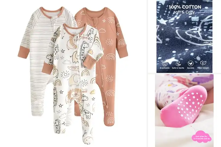 Detailed view of Best Safe Zippered Pajamas: Cozy Nights & Easy Changes