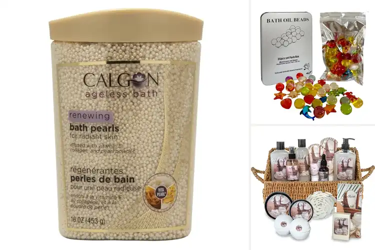 Detailed view of Best Spa Gift Bath Pearls Set