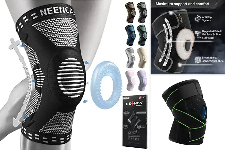 Detailed view of Best Sports Knee Stabilizers