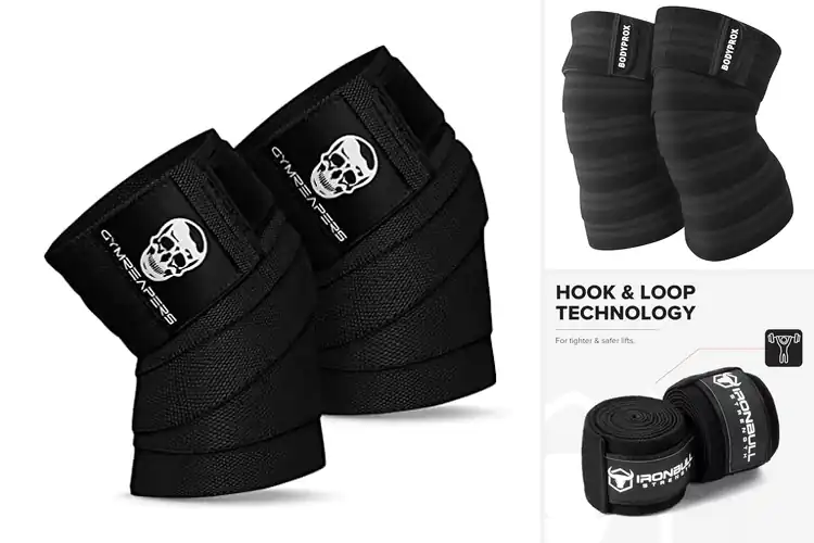 Detailed view of Best Squat Support Wraps
