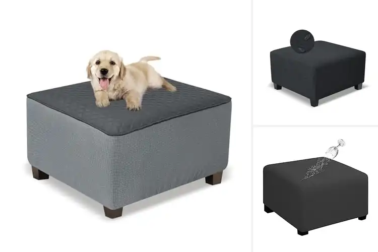 Detailed view of Best Waterproof Ottoman Covers