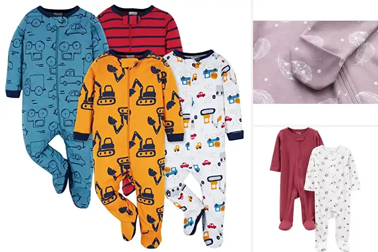 Detailed view of Best Zipper Baby Bodysuits With Safety Tabs