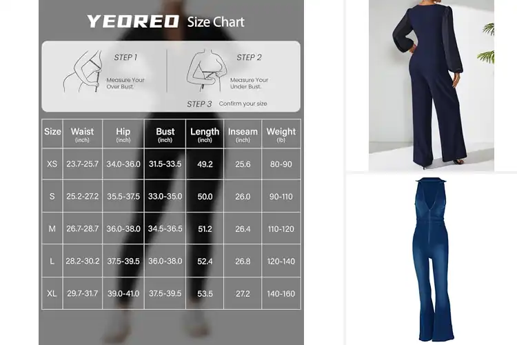 Detailed view of Best Zipper Jumpsuits: Top 10 Picks for Style & Comfort