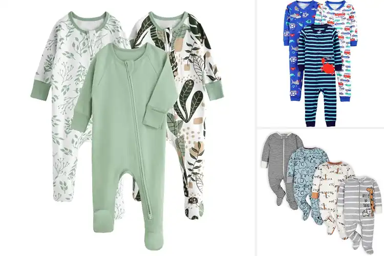 Detailed view of Best Zipper Pajamas